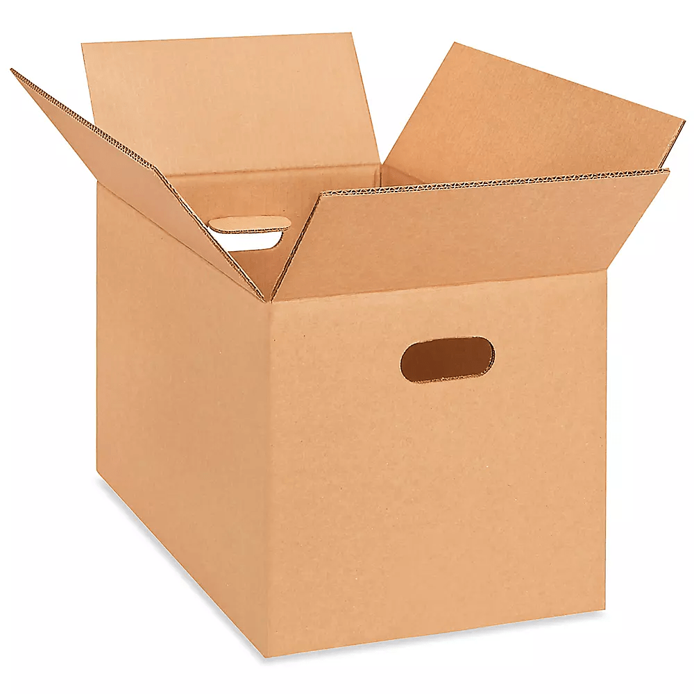 corrugated cardboard box